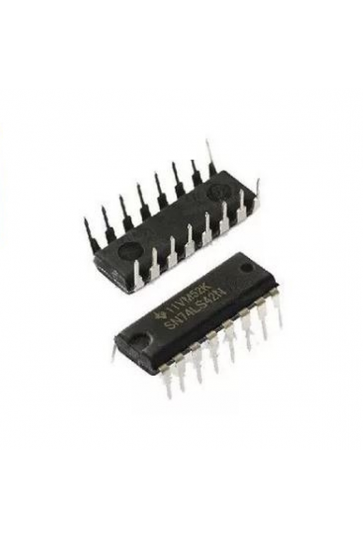 SN74LS42N Decodificador BCD a Decimal 7442 DIP-16