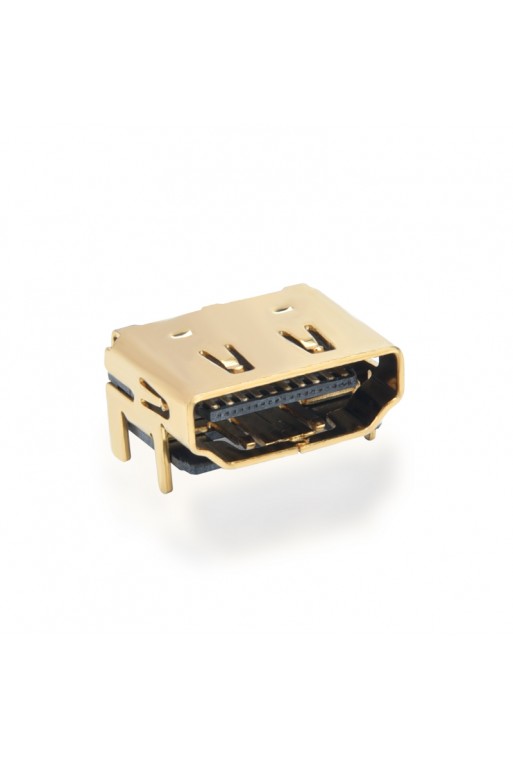 700-1086 Conector Jack HDMI para Soldar en PCB SMD