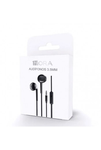 700-2008 Audífonos Alámbricos 3.5mm AUT117 Color Blanco