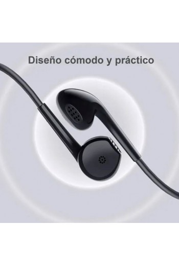 700-2008 Audífonos Alámbricos 3.5mm AUT117 Color Blanco