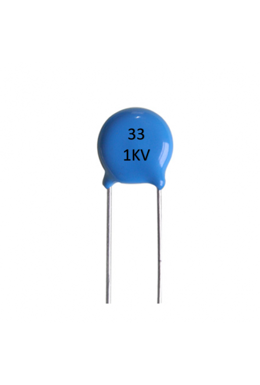 CC-33-1000V Capacitor cerámico 33pF