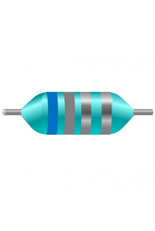 BF-680nH Bobina Fija Inductor 680nH 1/4W