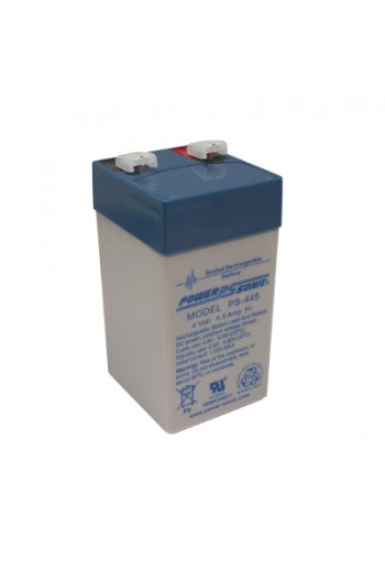 660-1010 Bateria Recargable Sellada de Acido Plomo 4V 4.5A PS445 PS-445