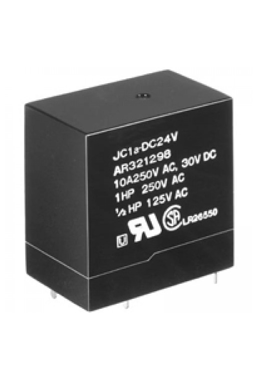 JC1A-DC24V-TV Relevador 24V 10A 4 Pines