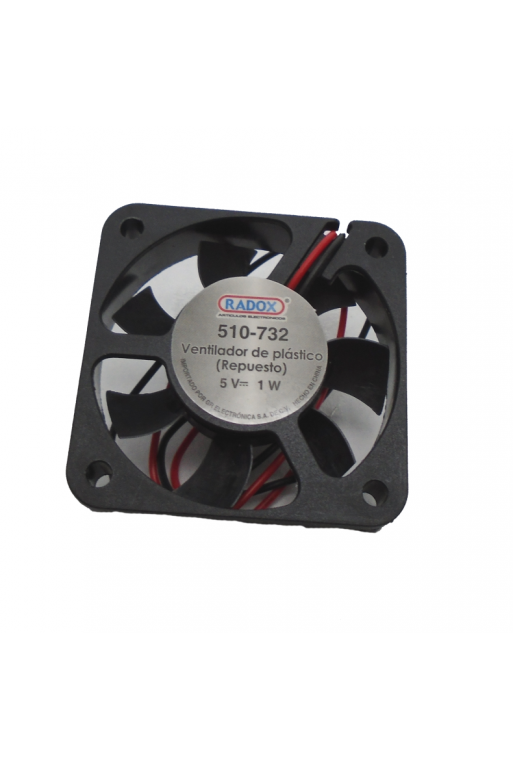 510-732 Ventilador de Plastico Repuesto 5V 5X5X1CM
