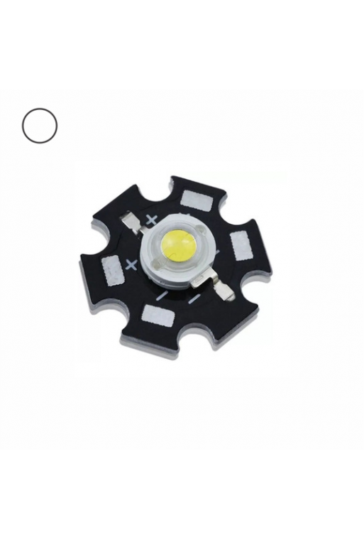 245-1066 LED de Potencia 1W con Disipador