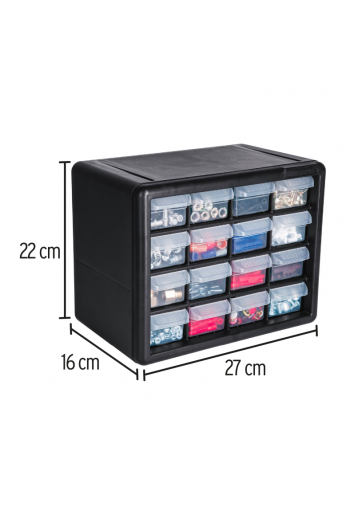 ORG-16 Organizador 10" con 16 Compartimentos 11851