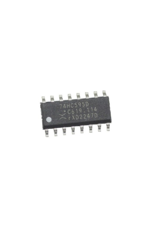 SN74HC595D Registro de desplazamiento Serial a Paralelo