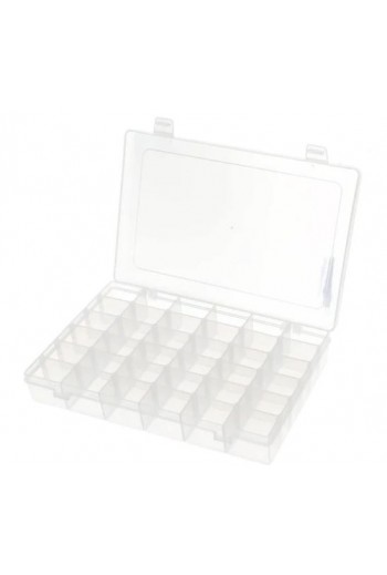 XS-319 Organizador Plástico 36 Divisiones Ajustables 27cm X 18cm X 4.5cm