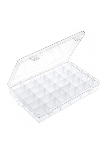 XS-319 Organizador Plástico 36 Divisiones Ajustables 27cm X 18cm X 4.5cm