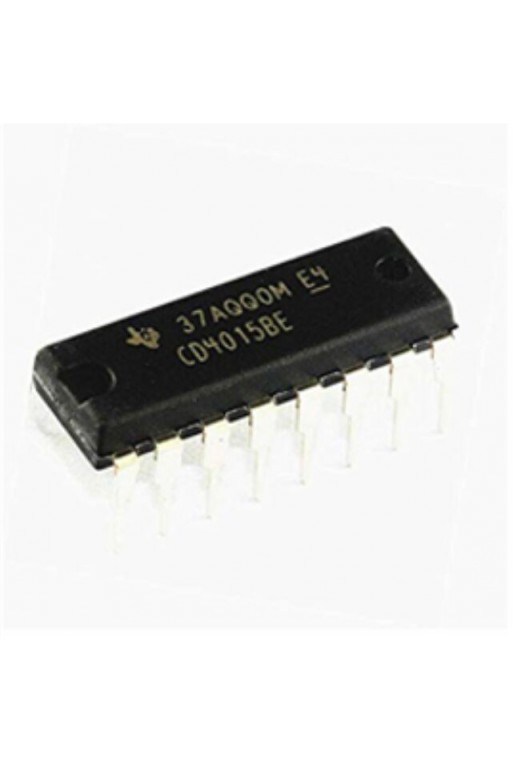 CD4015BE Registro de Desplazamiento Dual 4-Bit