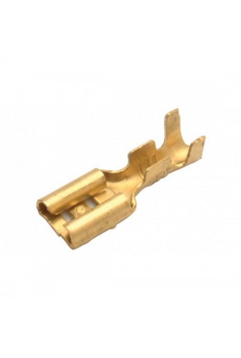 TL-3-16-D Terminal de Laton Hembra Desnuda 3/16"