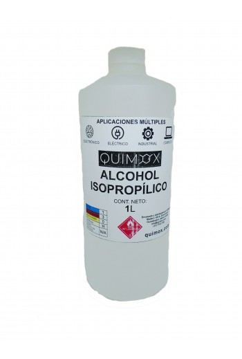 QUI-ALC-1L Alcohol Isopropilico 1L QUIMOX