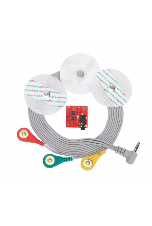XS-482 Sensor Muscular Biomédico EMG AD8232 con Accesorios