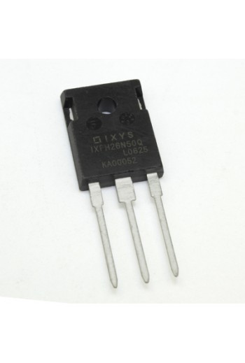 IXFH26N50Q Transistor MOSFET Canal N 500V 26A TO-247AD-3