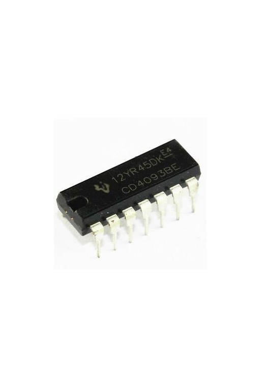 CD4093BE Compuerta NAND Schmitt Cuádruple DIP-14