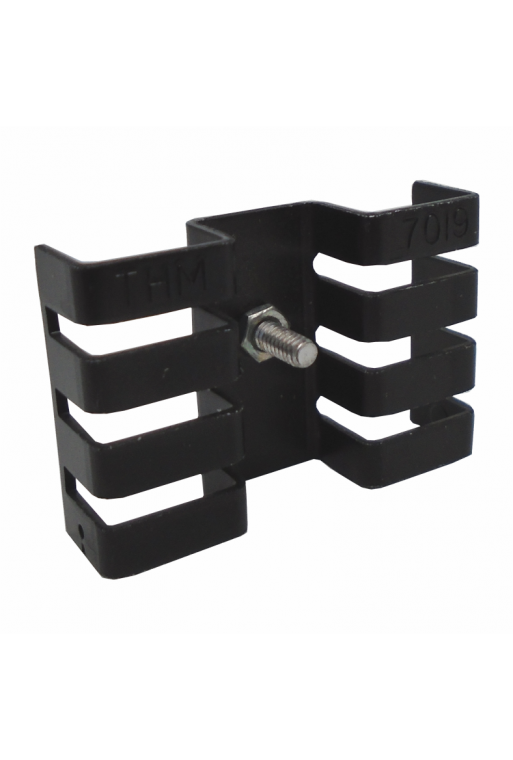 DISIPA-003 Disipador de Calor 40X10X25MM Color Negro