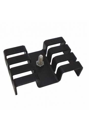 DISIPA-003 Disipador de Calor 40X10X25MM Color Negro