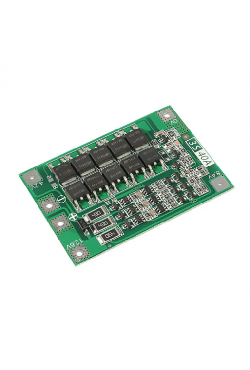 XS-114 Módulo De Carga Descarga De Baterías Litio BMS 12.6V 40A 3S