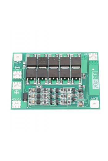 XS-114 Módulo De Carga Descarga De Baterías Litio BMS 12.6V 40A 3S