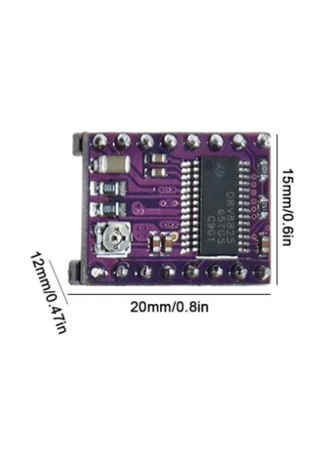 XS-261 Modulo Driver DRV8825 con Disipador REPRAP CNC