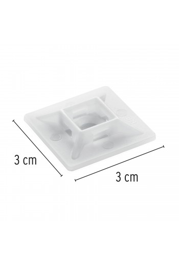 TY40 Base Auto Adherible de Nylon para Cincho de 5MM