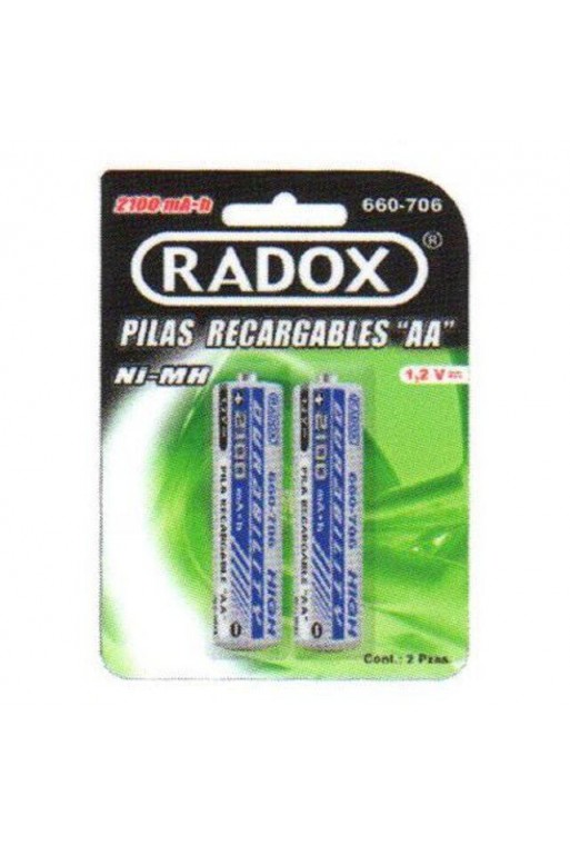 660-706 Bateria Recargable AA NI-MH 1.2V 2100mA