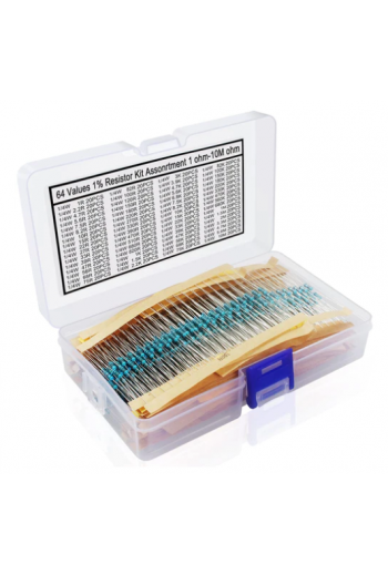 XS-491 Kit de Resistencias 64 Valores