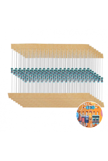 XS-491 Kit de Resistencias 64 Valores, 1280 Piezas 1/4W al 1%