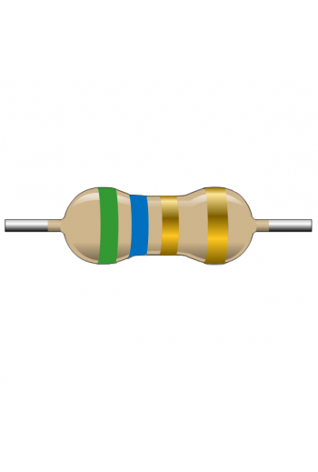 R5E6-1 Resistencia de Carbón 5.6 ohms 1 Watt