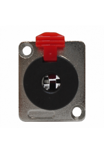 705-448 Jack 6.3 mm Estéreo para Chasis con Seguro