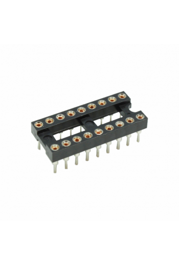 B18PM Base Holder Socket para Circuito Integrado de 18 Pines DIP Maquinado