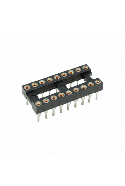 B18PM Base Holder Socket para Circuito Integrado de 18 Pines DIP Maquinado