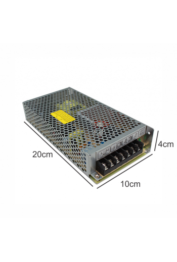 RID-125-1224 Fuente de Poder Conmutada Multiple 12V 3.7A 24V 3.7A, Entrada 110-220VAC