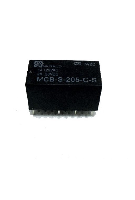 MCB-S-205-C-S Relevador 5V 1A 2P-4T 8 Pines