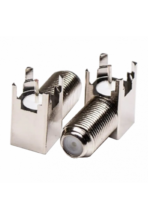 705-260 Conector Hembra Tipo F para Chasis a 90 Grados