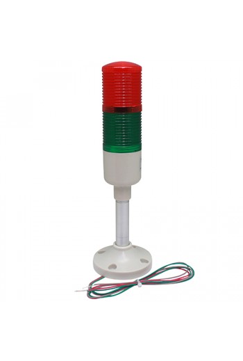 245-1054 Torreta Tipo Semáforo Rojo Verde