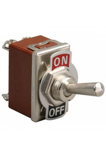 82606 Interruptor de Palanca 2 Polos 1 Tiro 2 Posiciones 15 Amperes