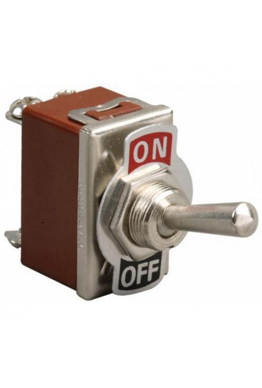 82606 Interruptor de Palanca 2 Polos 1 Tiro 2 Posiciones 15 Amperes