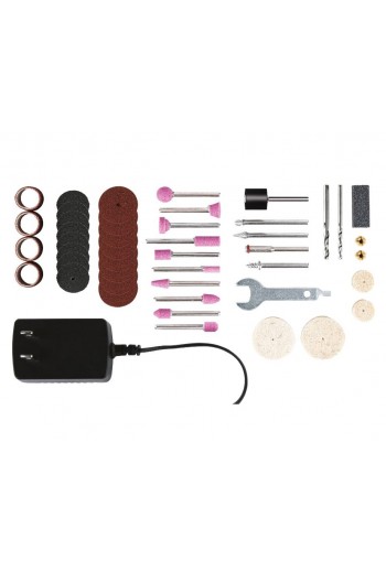 MOTO-AI Herramienta Rotativa Inalámbrica Mototool Mini Taladro Profesional 7.2V con Accesorios 102271