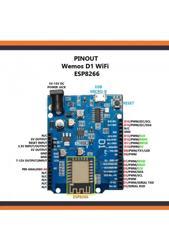 XS-66 Modulo WeMos D1 WiFi ESP8266 ESP-12F