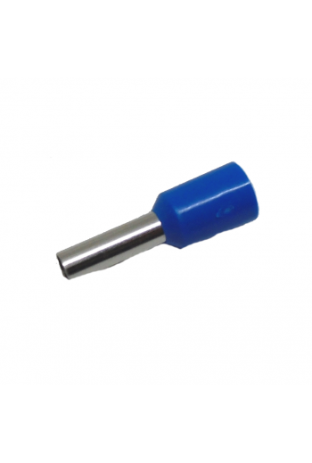 870-048 Terminal Tipo Ferrule Cilindrica Aislada Color Azul 10 AWG
