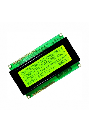 JHD-204AGREEN LCD 20X4 2004 con Retroiluminación Color Verde