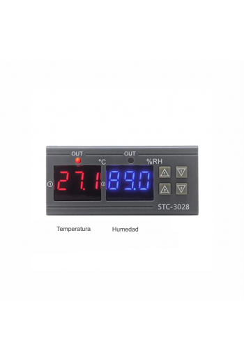 XS-425 Control de Temperatura y Humedad 110VAC STC-3028