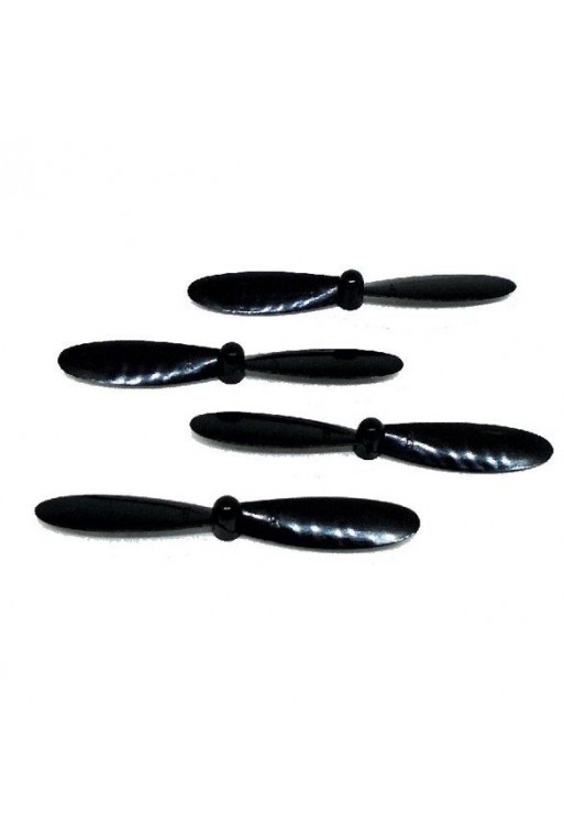 870-605 Kit de 4 Helices de 5.5 cm Color Negro
