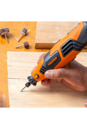 MOTO-A2 Herramienta Rotativa Mototool Mini Taladro Profesional 150W con 97 Accesorios 17449