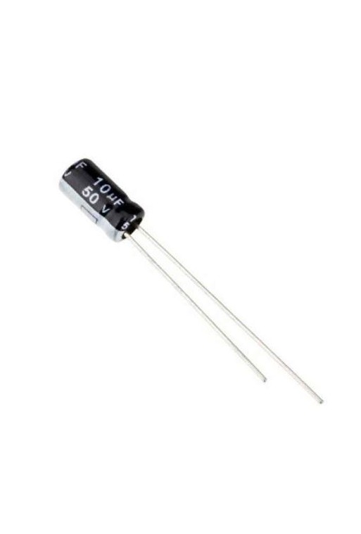 CE-10-50V Capacitor Electrolítico 10uF 50V 105C