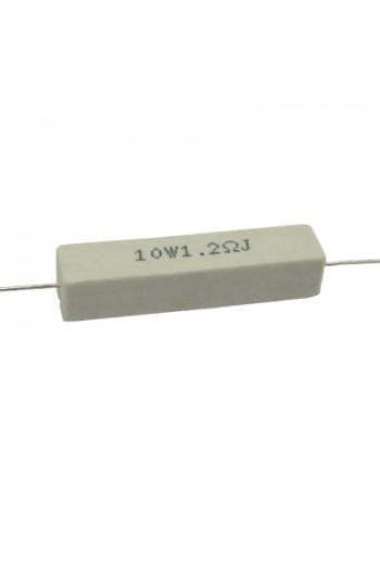 R1E2-10W Resistencia de Alambre 1.2 Ohms 10W