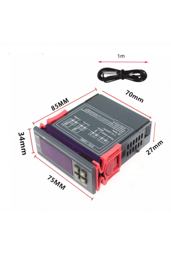 XS-453 Control de Temperatura y Humedad Termostato 110-220VAC STC-1000