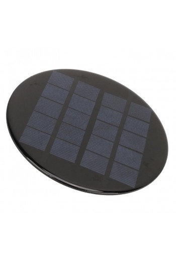 870-245 Celda Panel Solar 6V 120mA 107mm Diámetro